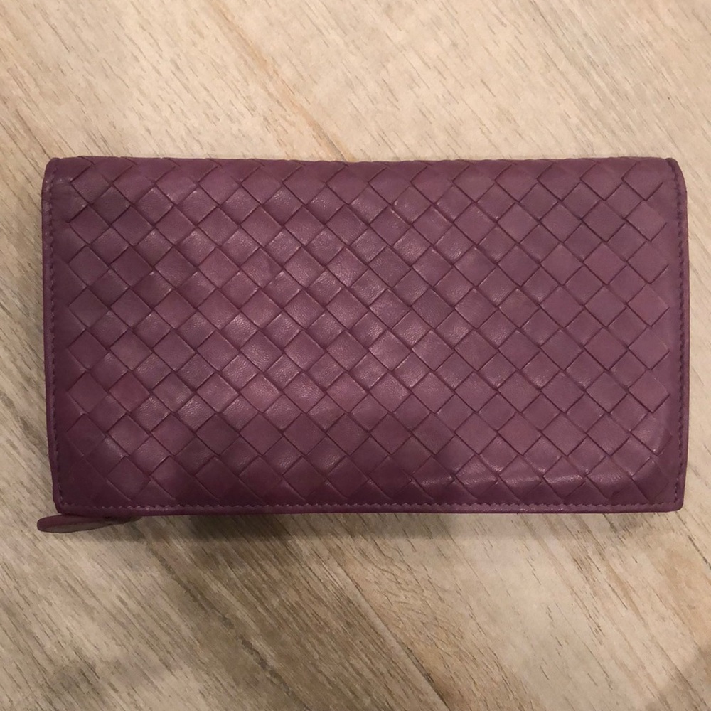 Bottega Veneta trifold wallet